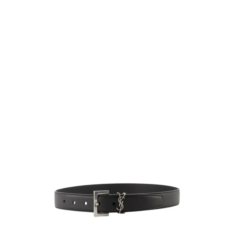 Zwarte YSL Riem