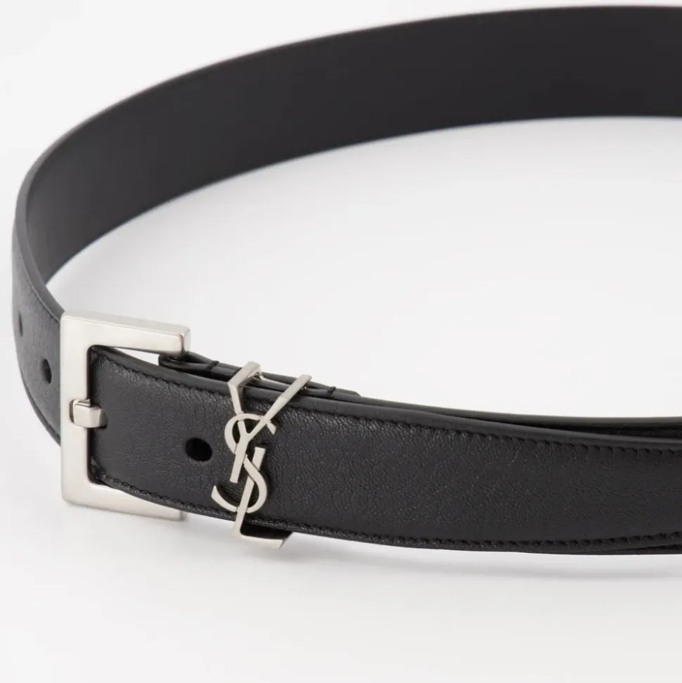 Zwarte YSL Riem