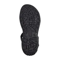 Zwarte Casual Open Platte Sandalen