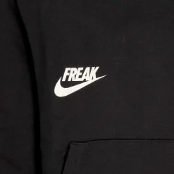 Zwarte Lichtgewicht Hoodie met Freak Logo