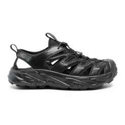 Zwarte lichtgewicht sneakers met uitsnijddesign