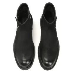 Zwarte nubuck laarzen