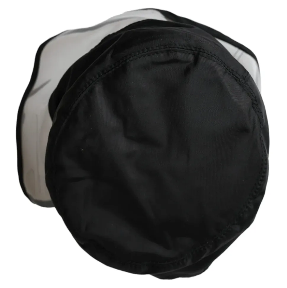Zwarte Polyester Emmer Hoed Mannen