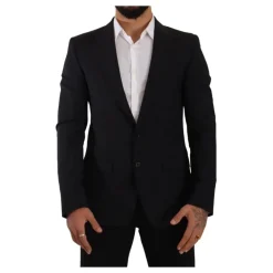 Zwarte Slim Fit 2 Knopen MARTINI Blazer