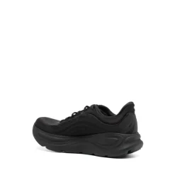 Zwarte Sneakers met 3D Kraag