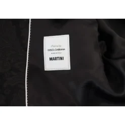 Zwart Floral Brocade 2-delig MARTINI-pak