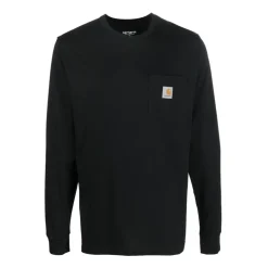 Zwart Silk & Nylon T-shirts en Polos