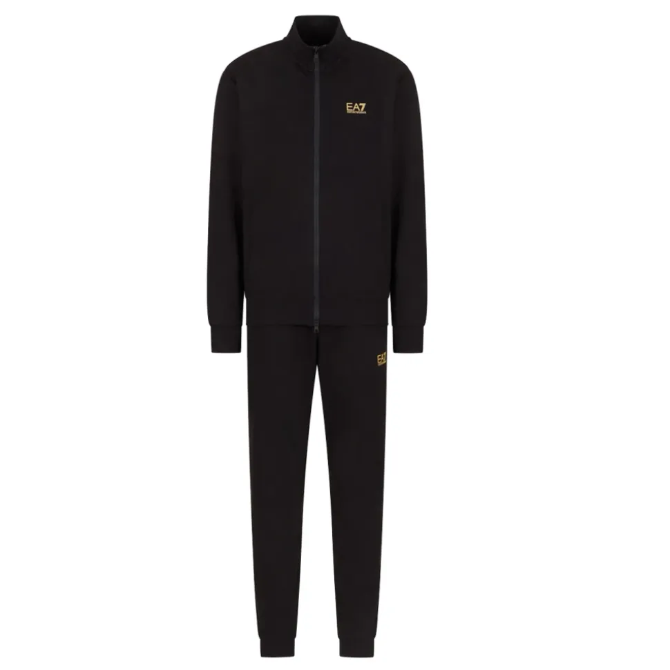 Zwart Sportief Trainingspak Set