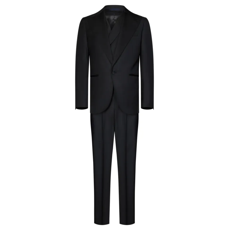 Zwart Tuxedo Pak James Bond Stijl