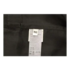 Zwart V-hals Jurk Vest Klassieke Pasvorm